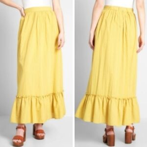 Modcloth Prairie Much So Maxi Skirt XL